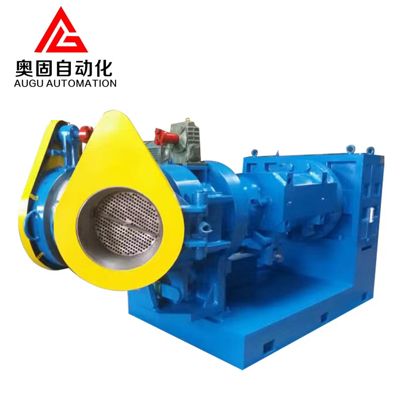 Gumi szűrő extruder